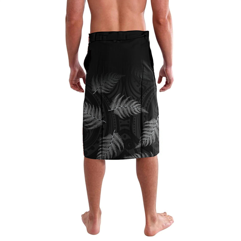 Custom New Zealand Silver Fern Rugby Lavalava All Black Since 1892 Aotearoa Moko Maori