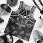 Custom New Zealand Silver Fern Rugby Men Tank Top All Black Since 1892 Aotearoa Moko Maori