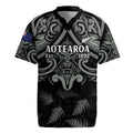 Custom New Zealand Silver Fern Rugby Rugby Jersey All Black Since 1892 Aotearoa Moko Maori