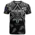 Custom New Zealand Silver Fern Rugby T Shirt All Black Since 1892 Aotearoa Moko Maori