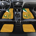 Custom Australia Rugby Car Mats 2024 Wallabies Grunge Style