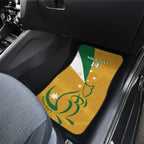Custom Australia Rugby Car Mats 2024 Wallabies Grunge Style