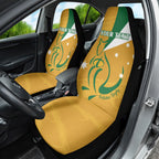 Custom Australia Rugby Car Seat Cover 2024 Wallabies Grunge Style