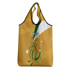 Custom Australia Rugby Grocery Bag Wallabies Grunge Style