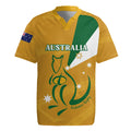 Custom Australia Rugby Rugby Jersey 2024 Wallabies Grunge Style