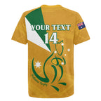 Custom Australia Rugby Rugby Jersey 2024 Wallabies Grunge Style