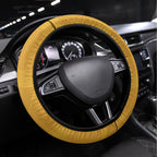 Australia Rugby Steering Wheel Cover 2024 Wallabies Grunge Style
