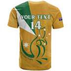 Custom Australia Rugby T Shirt 2024 Wallabies Grunge Style