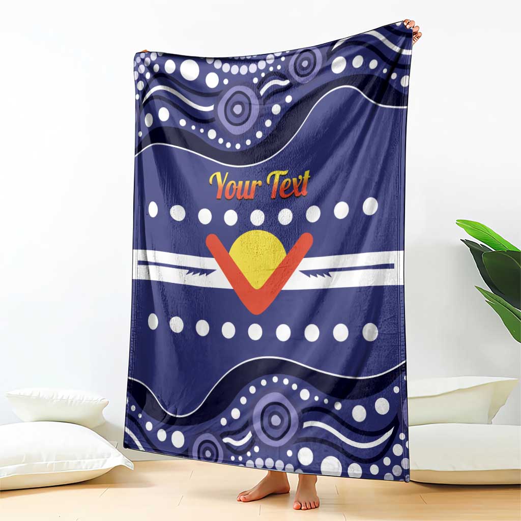 Personalised Ngarrindjeri Nation Blanket Aboriginal Australian Flag Style