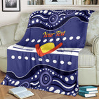 Personalised Ngarrindjeri Nation Blanket Aboriginal Australian Flag Style