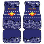 Personalised Ngarrindjeri Nation Car Mats Aboriginal Australian Flag Style