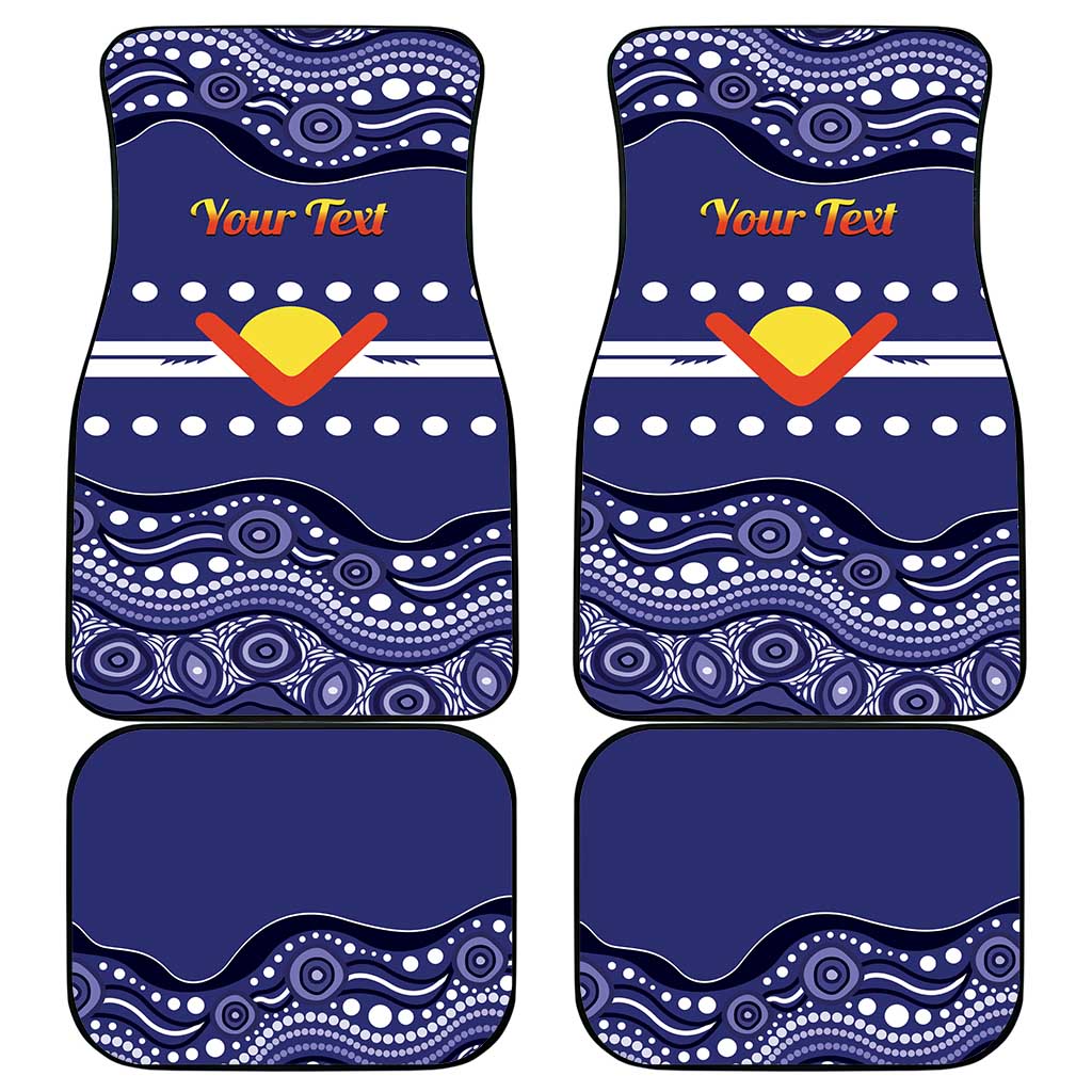 Personalised Ngarrindjeri Nation Car Mats Aboriginal Australian Flag Style