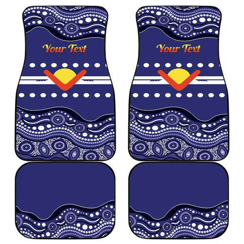 Personalised Ngarrindjeri Nation Car Mats Aboriginal Australian Flag Style