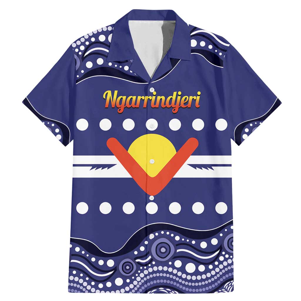 Personalised Ngarrindjeri Nation Family Matching Mermaid Dress and Hawaiian Shirt Aboriginal Australian Flag Style