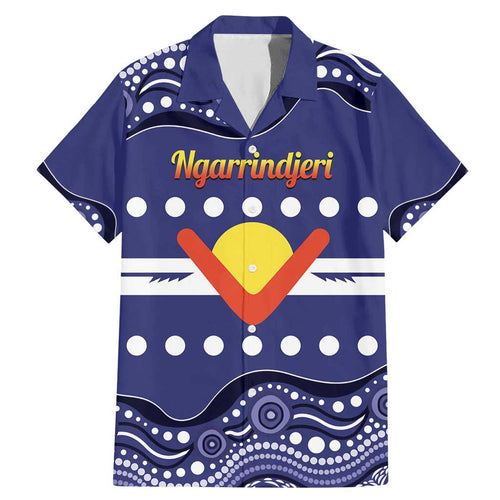 Personalised Ngarrindjeri Nation Family Matching Mermaid Dress and Hawaiian Shirt Aboriginal Australian Flag Style