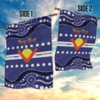 Personalised Ngarrindjeri Nation Garden Flag Aboriginal Australian Flag Style