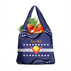 Personalised Ngarrindjeri Nation Grocery Bag Aboriginal Australian Flag Style