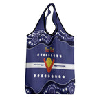 Personalised Ngarrindjeri Nation Grocery Bag Aboriginal Australian Flag Style