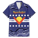 Personalised Ngarrindjeri Nation Hawaiian Shirt Aboriginal Australian Flag Style
