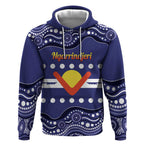 Personalised Ngarrindjeri Nation Hoodie Aboriginal Australian Flag Style