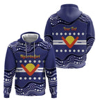 Personalised Ngarrindjeri Nation Hoodie Aboriginal Australian Flag Style