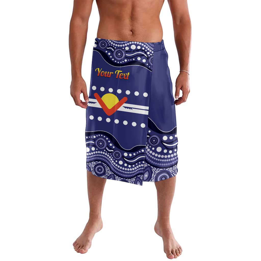 Personalised Ngarrindjeri Nation Lavalava Aboriginal Australian Flag Style