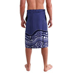 Personalised Ngarrindjeri Nation Lavalava Aboriginal Australian Flag Style