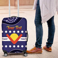 Personalised Ngarrindjeri Nation Luggage Cover Aboriginal Australian Flag Style