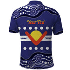 Personalised Ngarrindjeri Nation Polo Shirt Aboriginal Australian Flag Style
