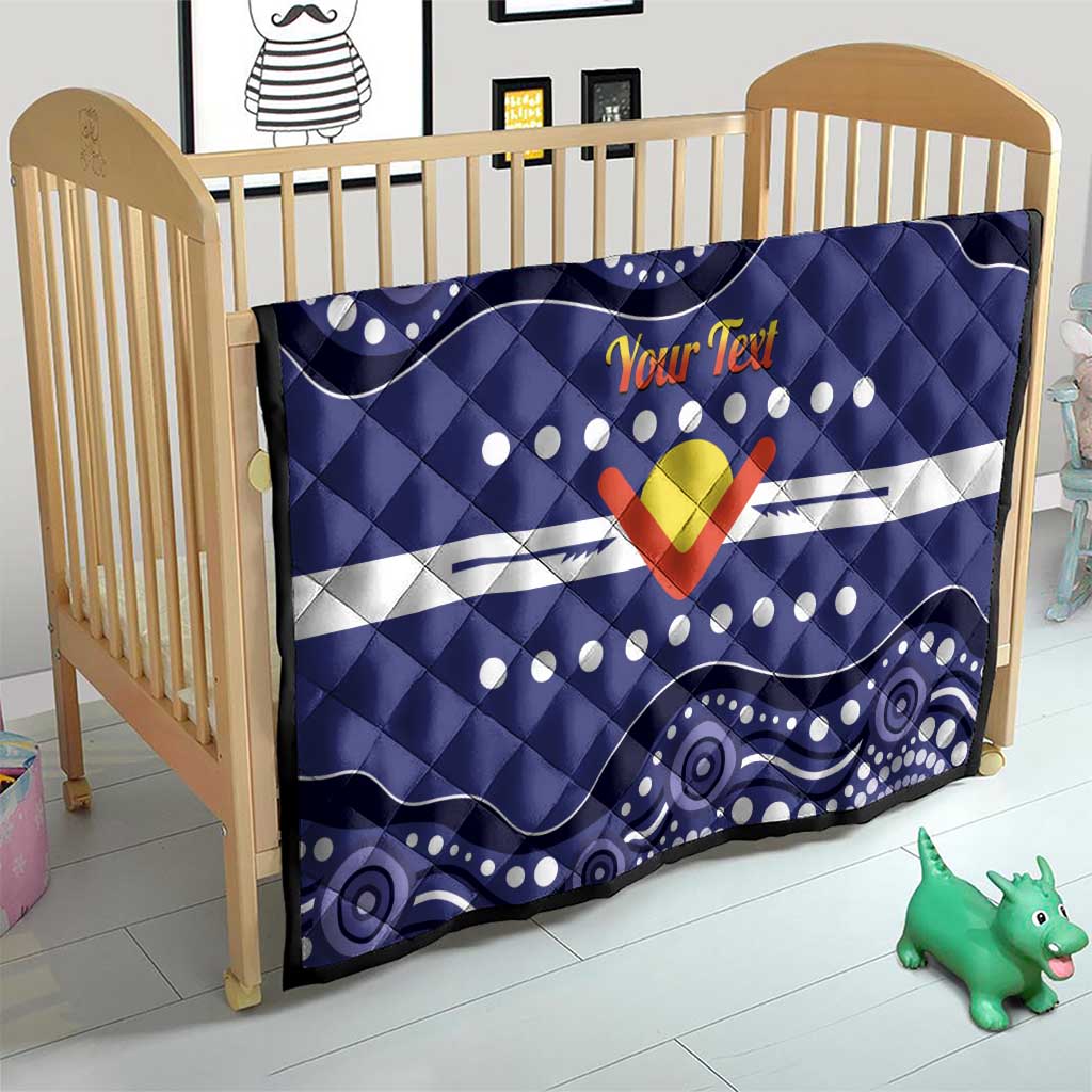 Personalised Ngarrindjeri Nation Quilt Aboriginal Australian Flag Style