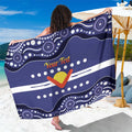 Personalised Ngarrindjeri Nation Sarong Aboriginal Australian Flag Style
