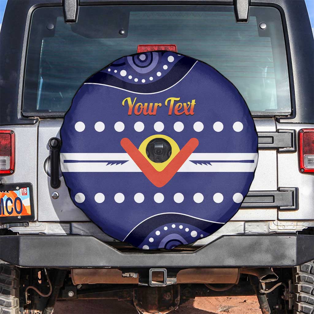 Personalised Ngarrindjeri Nation Spare Tire Cover Aboriginal Australian Flag Style
