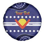 Personalised Ngarrindjeri Nation Spare Tire Cover Aboriginal Australian Flag Style