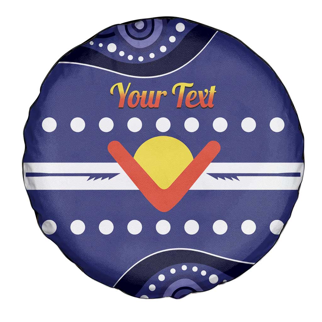 Personalised Ngarrindjeri Nation Spare Tire Cover Aboriginal Australian Flag Style