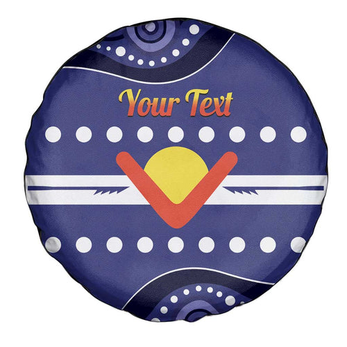 Personalised Ngarrindjeri Nation Spare Tire Cover Aboriginal Australian Flag Style