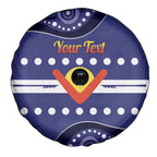 Personalised Ngarrindjeri Nation Spare Tire Cover Aboriginal Australian Flag Style