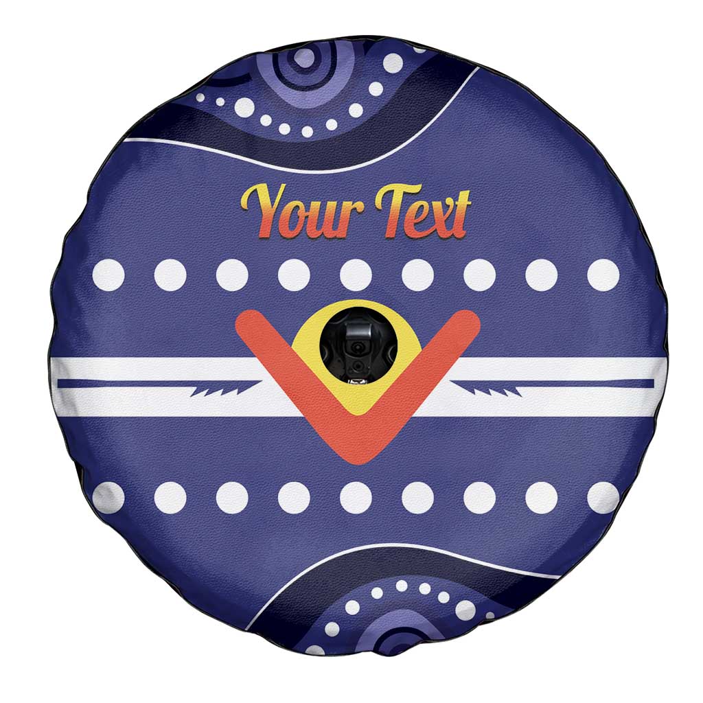 Personalised Ngarrindjeri Nation Spare Tire Cover Aboriginal Australian Flag Style