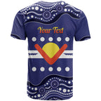 Personalised Ngarrindjeri Nation T Shirt Aboriginal Australian Flag Style
