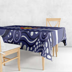 Personalised Ngarrindjeri Nation Tablecloth Aboriginal Australian Flag Style