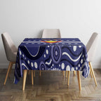Personalised Ngarrindjeri Nation Tablecloth Aboriginal Australian Flag Style