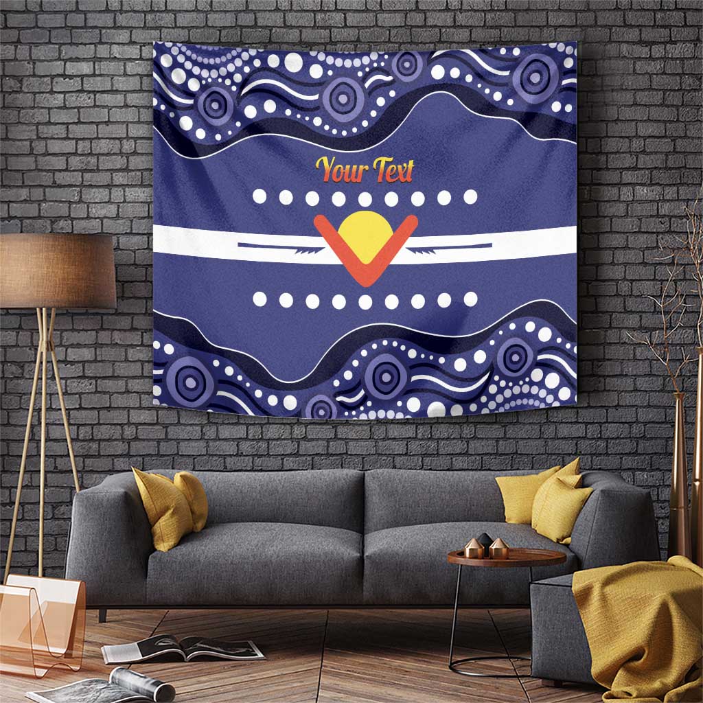 Personalised Ngarrindjeri Nation Tapestry Aboriginal Australian Flag Style