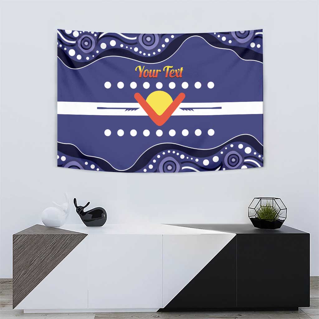 Personalised Ngarrindjeri Nation Tapestry Aboriginal Australian Flag Style
