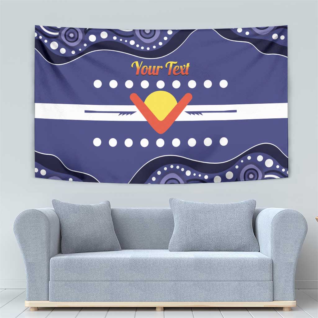 Personalised Ngarrindjeri Nation Tapestry Aboriginal Australian Flag Style