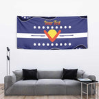 Personalised Ngarrindjeri Nation Tapestry Aboriginal Australian Flag Style
