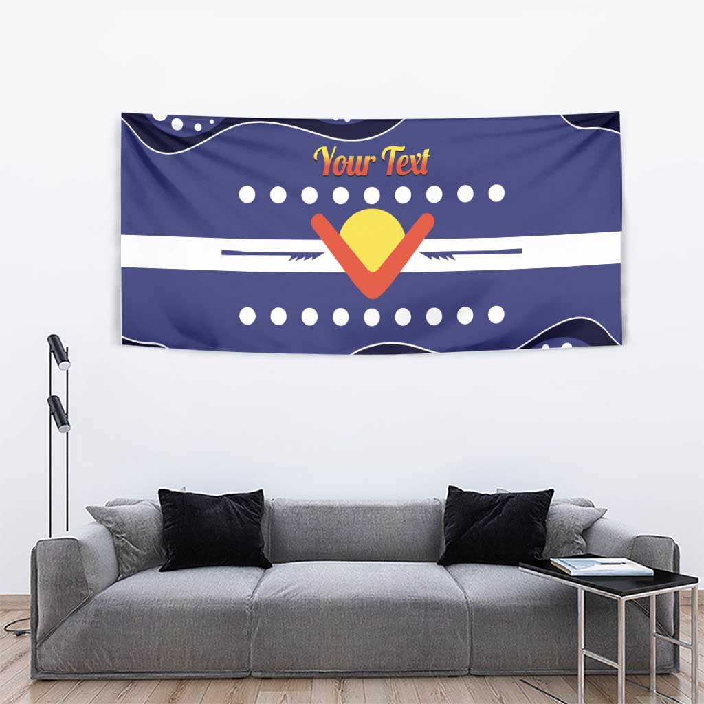 Personalised Ngarrindjeri Nation Tapestry Aboriginal Australian Flag Style