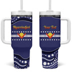 Personalised Ngarrindjeri Nation Tumbler With Handle Aboriginal Australian Flag Style