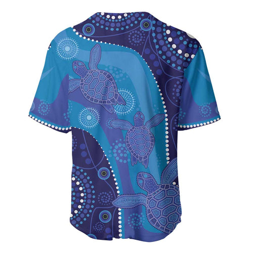 Australia Ngarrindjeri Baseball Jersey Animal Aboriginal Art