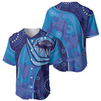 Australia Ngarrindjeri Baseball Jersey Animal Aboriginal Art