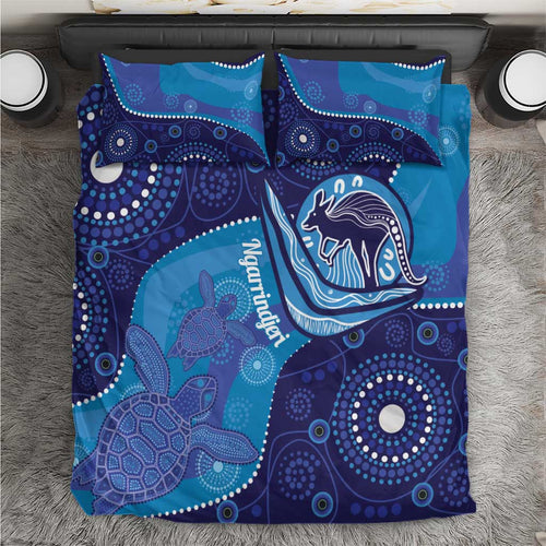 Australia Ngarrindjeri Bedding Set Animal Aboriginal Art
