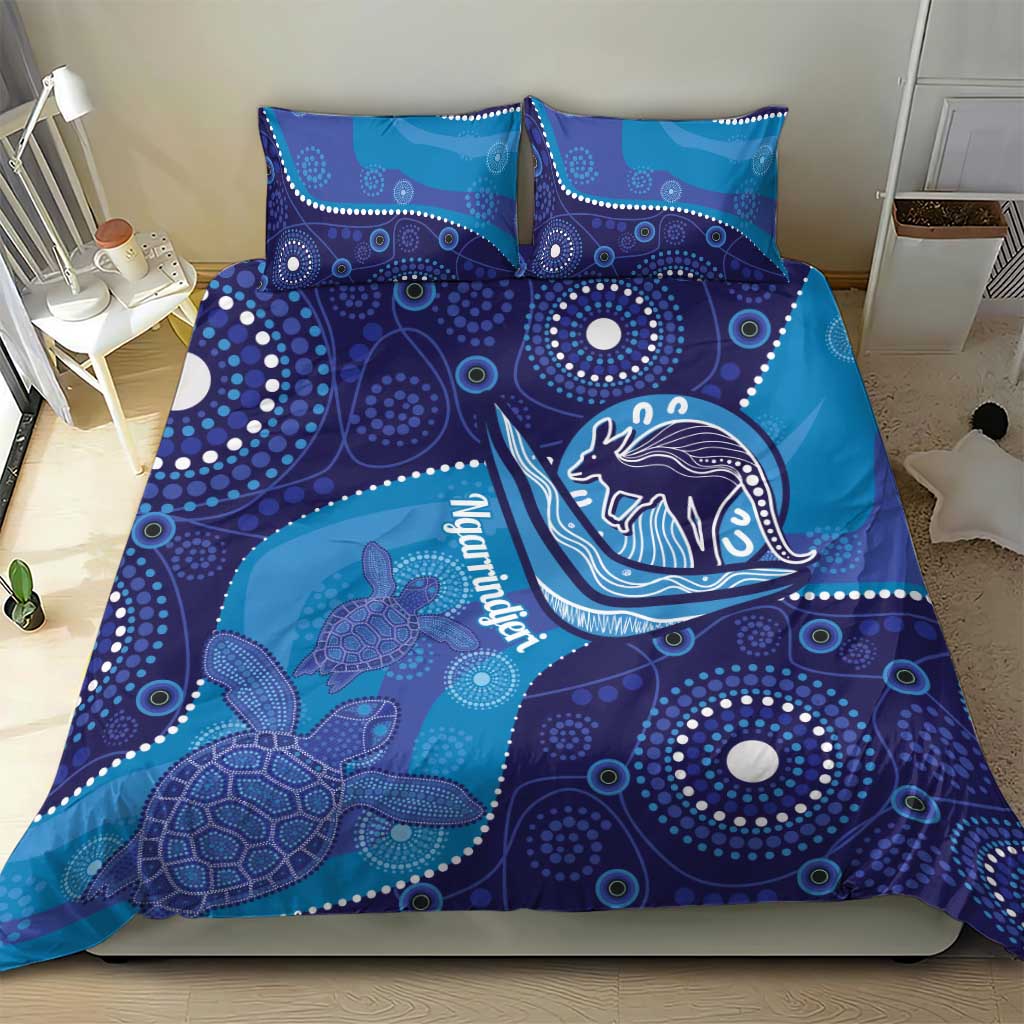 Australia Ngarrindjeri Bedding Set Animal Aboriginal Art